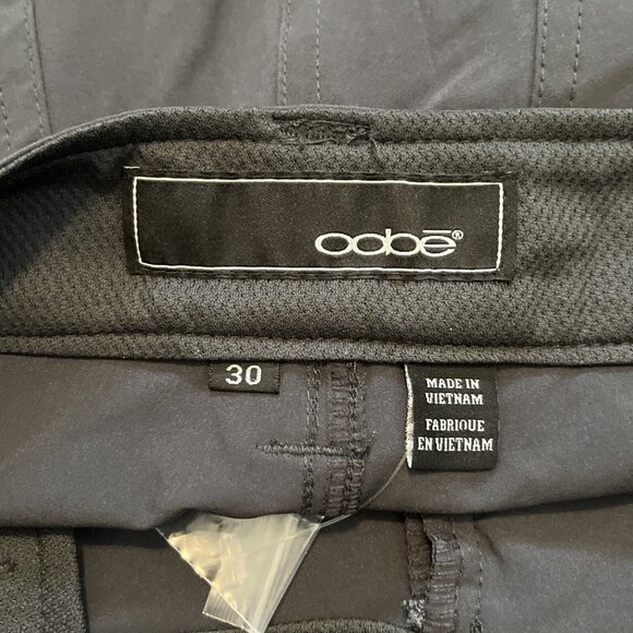 OOBE Lightweight Uniform Shorts SZ 30x8 Gray Cargo Elastic Waist Stretch OB4011 - Picture 7 of 8